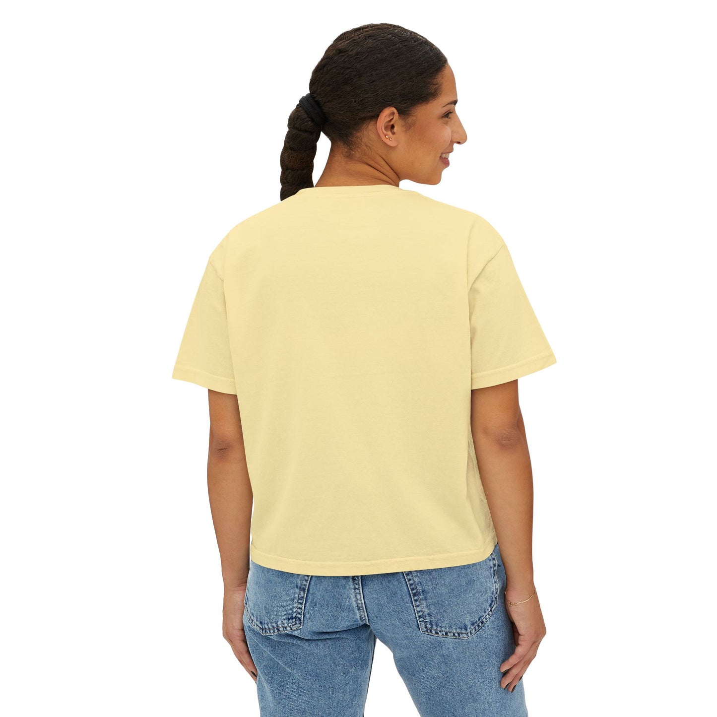 Blush Emoji Women's Boxy Tee